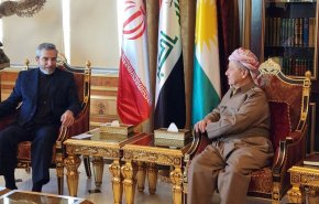شاهد.. وزير الخارجية الإيراني بالوكالة في كردستان العراق
