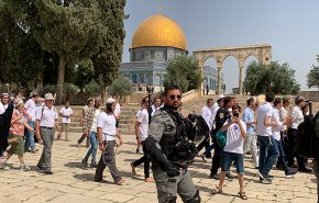 مستوطنون محتلون يقتحمون المسجد الأقصى