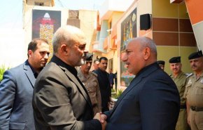 محافظ كربلاء يستقبل وزير الداخلية الايراني