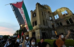 دعم فلسطين خلال إحياء ذكرى ضحايا هيروشيما وناغازاكي + فيديو
