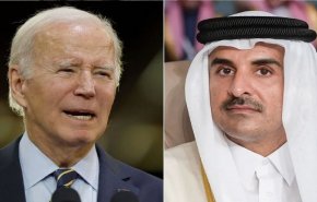 أمير قطر يبحث مع بايدن هاتفيا آخر المستجدات في قطاع غزة