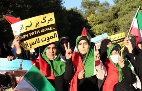 بالفيديو...مسيرة حاشدة لأهالي قم المقدسة دعما لغزة
