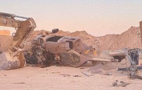 مقتل 3 جنود صهاينة وإصابة 7 اخرین بتحطم مروحية شمال غزة + فيديو