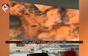 أولى مشاهد المجزرة الإسرائيلية في ضاحية بيروت الجنوبية