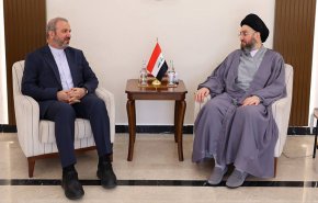 السيدعمار الحكيم يبحث مع السفير الإيراني التطورات في غزة ولبنان