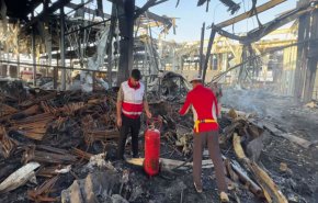 فيديوهات جديدة لعدوان الاحتلال على المشفى الإيراني بسوريا