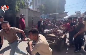 شاهد بالفيديو: تفاصيل مرعبة لمجزرة الاحتلال بجباليا شمال غزة