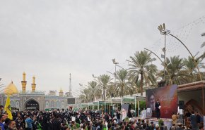 مراسم تأبين حاشدة بمناسبة اربعين الشهيد نصرالله في كربلاء المقدسة