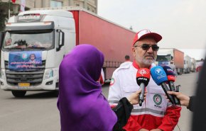 الهلال الأحمر الإيراني أرسل أكثر من 2500 طن من المساعدات إلى لبنان

