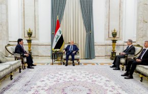 الرئيس العراقي يؤكد حرص بلاده على استقرار سوريا وأمن المنطقة