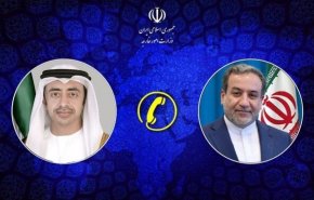 وزيرا خارجية ايران والامارات يؤكدان ضرورة حماية استقلال سوريا ووحدة أراضيها
