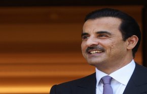 أمير قطر يصل إلى دمشق 