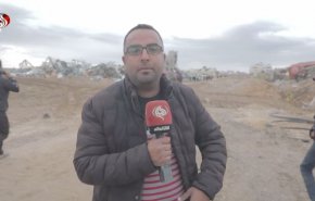شاهد.. اثار انسحاب جيش الاحتلال الاسرائيلي من محور نتساريم