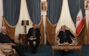 أمين مجلس الامن القومي الايراني يجتمع برئيس الحشد الشعبي العراقي