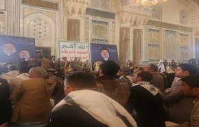تشييع رمزي للشهيدين السيدين 'نصر الله وصفي الدين' في اليمن + صور
