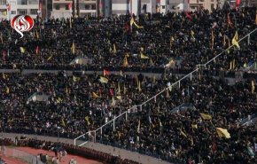 حشود من مختلف البلدان تشارك في تشييع الشهيدين نصرالله وصفي الدين