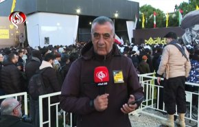 اقامة الصلاة علی جثمان الشهيد هاشم صفي الدين