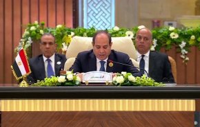 السيسي: لا سلام حقيقي دون إقامة الدولة الفلسطينية