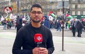 مظاهرات حاشدة في باريس تنديدا باستنئناف العدوان على غزة