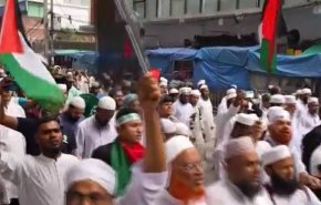بالفيديو..دكا تشهد مظاهرات ضد المجازر الإسرائيلية في غزة
