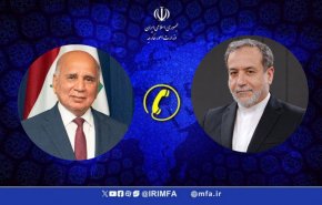مباحثات هاتفیة بین وزیری خارجیة إیران والعراق حول تطورات المنطقة
