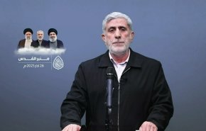 العميد قاآني: إيران ستقف إلى جانب فلسطين كما في السابق