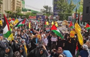 تظاهرة شعبية حاشدة في طهران تنديدا بالإبادة الجماعية في غزة