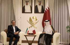 لقاء بين وزيري الخارجية الايراني والقطري في الدوحة
