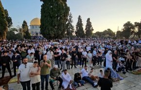 شاهد.. أول أيام عيد الأضحى في القدس المحتلة
