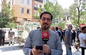 مراسل العالم يكشف اثار العدوان الاسرائيلي الغاشم على مناطق بشرق طهران +فيديو