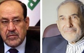 ولايتي ونوري المالكي يؤكدان على دعم جبهة المقاومة