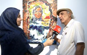 فنانون عراقيون في مواجهة الحرب بمعرض في طهران + فيديو

