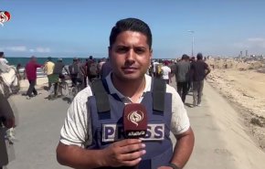 كاميرا قناة العالم ترصد اللحظة الأولى لعودة النازحين لمدينة غزة
