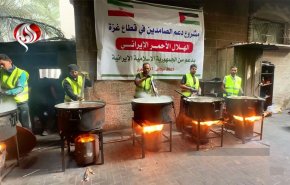 الهلال الأحمر الإيراني ينفذ مشاريع إغاثية حيوية في غزة
