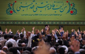 مراسم ذكرى ولادة السيّدة فاطمة الزهراء (ع) بحضور قائد الثورة الإسلامية 
