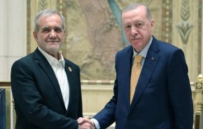 أردوغان لبزشكيان: نرفض التدخل الأجنبي في إيران