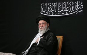 مراسم وداع قائد الثورة الاسلامية في إيران