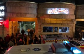 مشفى غاندي ومقر الاذاعة والتلفزيون بطهران يتعرضان لقصف امريكي صهيوني