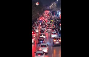 مسيرات للشعب الايراني