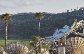 استهداف حزب الله محطة الإتصالات الفضائية للاحتلال في وادي أيلا