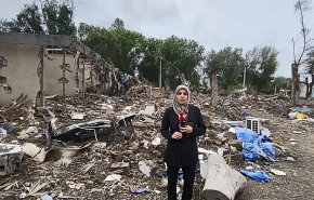 كاميرا العالم توثق آثار دمار بمجمع سكني في أهواز جراء العدوان الصهيوأمريكي 