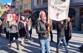 من أقصى أوروبا: احتجاج ضد العدوان على إيران وانتهاك سيادة الشعوب