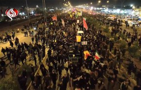 وقفة تضامنية مع إيران في الناصرية عنوانها توحيد الكلمة والصمود