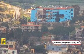 بالفيديو.. صاروخ موجه لحزب الله يباغت قوة إسرائيلية في منزل جنوب لبنان