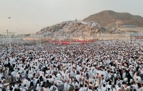حجاج بيت الله الحرام يؤدون ركن الحج الأعظم في عرفة