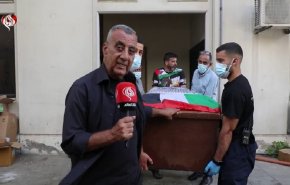 تشييع الشهيد حسام زيدان إلى مثواه الأخير في مقبرة مخيم عين الحلوة