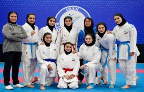 انتصار إيراني على اليابان يمنح فتيات الكاراتيه لقب آسيا