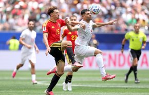 ايران تتعادل مع بلجيكا في كأس العالم 2026
