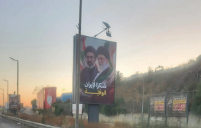 شاهد.. يافطات الشكر لإيران تبرز دورها بإنهاء التصعيد العسكري بلبنان