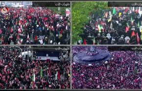 شاهد ..طهران تودّع قائد الثورة الإسلامية في مشهد جماهيري غير مسبوق!